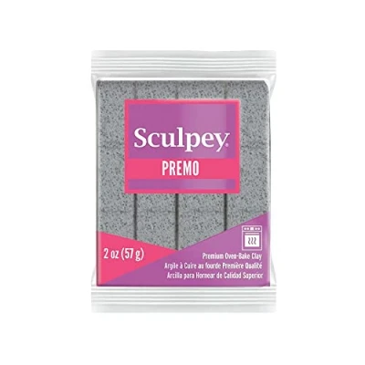Immagine di Sculpey Premo fimo 2 Once Grigio Granito