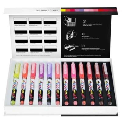Immagine di Karin PIGMENT KAR29C6 Decobrush Passion Colors Collection, colore: Rosso