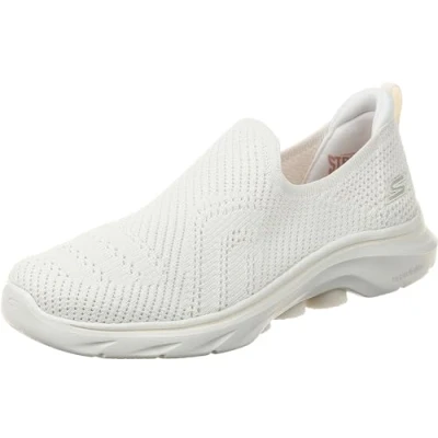 Immagine di Skechers Performance GO WALK 7 SLIP ON Scarpe da camminata, Donna, Taglia: 37, Off white Tessuto