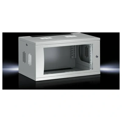Immagine di Armadio rack di rete da 19 Rittal 7507.100 (L x A P) 600 358 mm 6 U Grigio (RAL 7035)