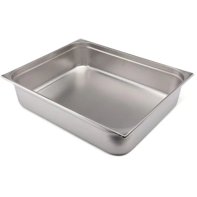 Immagine di Lacor Inox GN 2/1 Contenitore, Acciaio Inossidabile, Argento, 530 x 650 150 mm