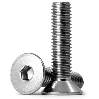 Immagine di 40 pezzi Vite a testa svasata con esagono incassato M6 x 16mm,Viti brugola in acciaio inox 304