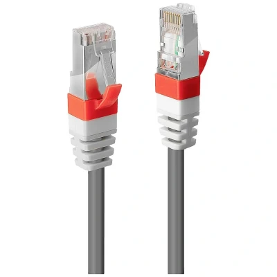 Immagine di LINDY 45355 RJ45 cavo di rete, patch CAT 6A S/STP 5.00 m Grigio 1 pz.