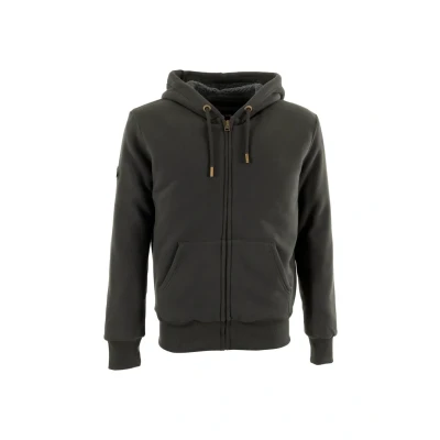Immagine di Superdry Felpa con zip, Uomo, Taglia: Small, Noir
