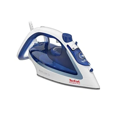 Immagine di Tefal Easygliss FV5736 Ferro da Stiro a Vapore, 2500 W, Emissione Continua di Vapore 45 g/Minuto, Colpo 220 Serbatoio XL, Colore Blu e Bianco