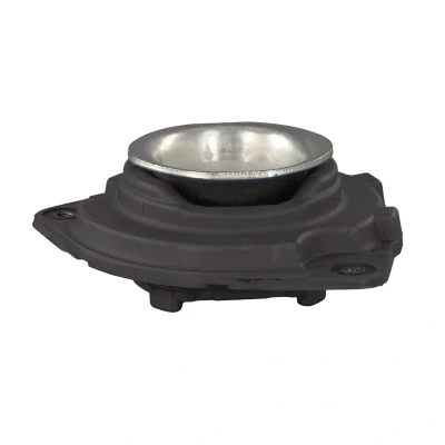 Immagine di FEBI BILSTEIN 27455 Supporto ammortizzatore a molla Assale anteriore Sx senza cuscinetto sfere Gomma RENAULT: CLIO 3, Modus / Grand