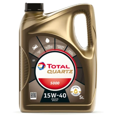 Immagine di Olio motore TOTAL ENERGIES QUARTZ 5000 15W40 5L
