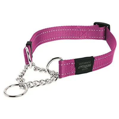 Immagine di Rogz Utility Extra Large 2,5 cm Reflective Lumberjack Obedience Half Check Collare