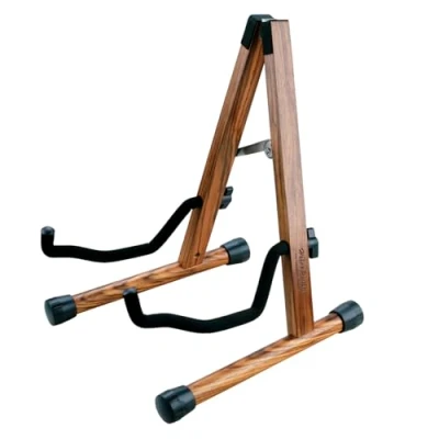 Immagine di Supporto Per Chitarra,Supporto Chitarra Acustica In Legno,Supporto Elettrica Zebra Violoncello,Basamento Classica,Supporto Pieghevole