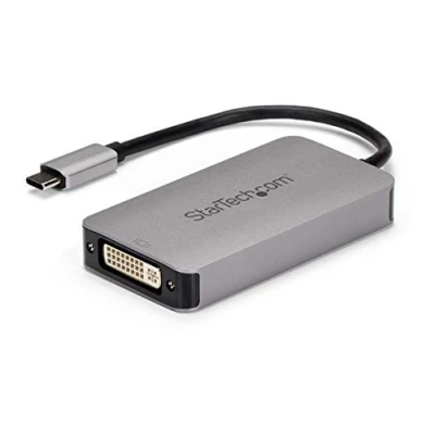 Immagine di StarTech.com Adattatore USB C a DVI Connettività Dual Link Conversione Attiva Tipo 2560x1600 (CDP2DVIDP)