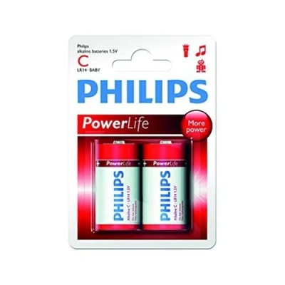 Immagine di Philips 0568068 Powerlife Batteria, 2 Pezzi con Blister
