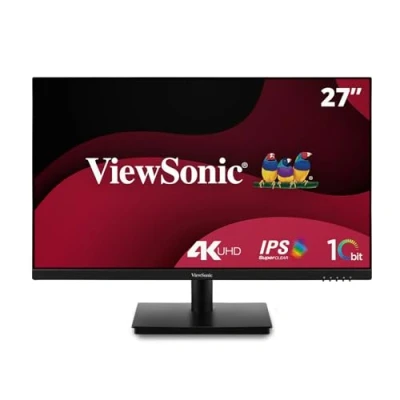 Immagine di ViewSonic VA2762 4K 27&quot; IPS Monitor 4K, HDMI x2, DisplayPort, Anti glare, VESA compatible, 10 bit, HDR10, Ergonomic, Eye ProTech