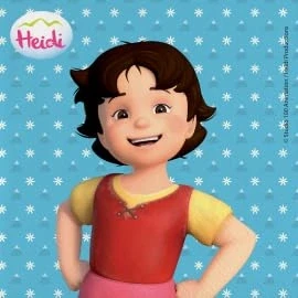 Immagine di BeenSmile, HEIDI 33 CM TOVAGLIOLI, Tovaglioli di Carta, Articoli per Feste, Feste e Compleanni Bambini, 20 unità