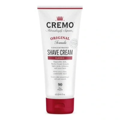 Immagine di CREMO Crema da barba concentrata originale per uomo combatte le ustioni rasoio 177ml