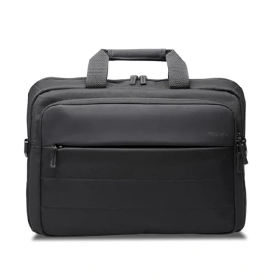 Immagine di Kensington Custodia Protettiva EQ per Laptop da 16&quot; con Design a Conchiglia, Spallacci Imbottiti e Scomparti, Realizzata Bottiglie di Plastica (23 x 250 ml), K60390WW