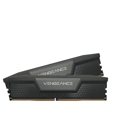 Immagine di CORSAIR VENGEANCE DDR5 RAM 32GB (2x16GB) 6000MHz CL38 Intel XMP iCUE Memoria per Computer Compatibile Nero (CMK32GX5M2B6000C38)