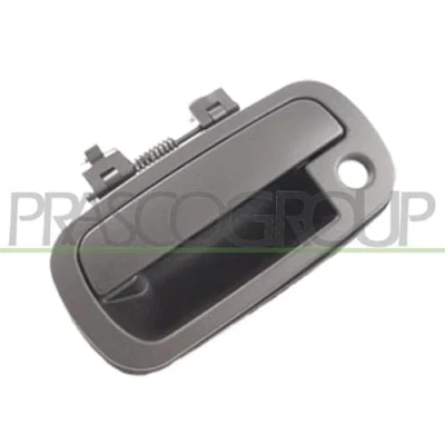 Immagine di PRASCO DS8108002 Maniglia Apriporta Esterno, anteriore Sx con foro per chiave nero