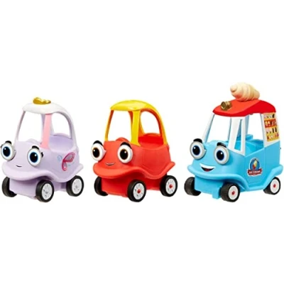 Immagine di Little Tikes: Let&#039;s Go Cozy Coupe. Macchinina in Miniatura &quot;Spingi e Vai&quot;. SELEZIONE. 1 Inclusa. PEGI 3+