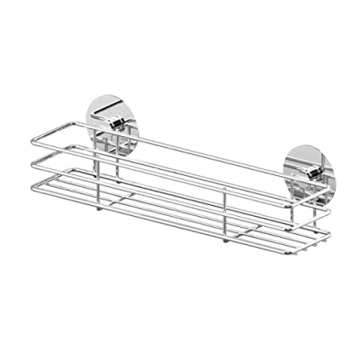 Immagine di WENKO Turbo Loc® portaspezie fissaggio senza trapano Argento lucido