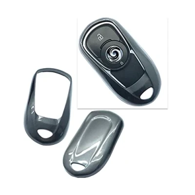 Immagine di Nordecco Cover rigida lucida per chiave dell&#039;auto, compatibile con Opel Vauxhall Insignia KeyFOB MK 2 2017 2018 B Mark Smart Grand Sport (grigio)