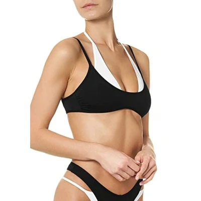 Immagine di Goldenpoint Double LAY Bikini pezzo sopra, Donna, Taglia: Small, Black