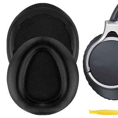 Immagine di Geekria Cuscinetti Auricolari di Ricambio per MDR 10RBT, 10RNC, 10R, Cuffie Cuscino Sostitutivi, Ear Cushion