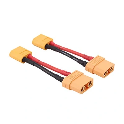 Immagine di OliRC 2 Pezzi XT60 Maschio a XT90 Femmina connettore Adattatore con 14awg Pollici Cavo(C98 2)