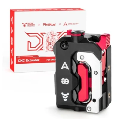Immagine di Creality Ufficiale DXC Estrusore, Kit di Aggiornamento per Estrusore serie K1 con Design Innovativo Degli Ingranaggi e Rilevamento Intelligente Della Rottura del Filamento, K1C, SE, Max,