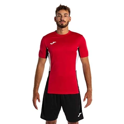 Immagine di Joma Set uomo Danubio II rosso nero bianco