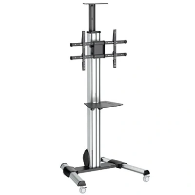 Immagine di StarTech.com Carrello TV per Schermo da 32&quot; a 70&quot; Regolazione Altezza One Touch Mobile VESA