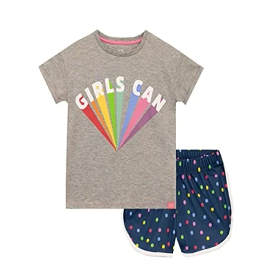 Immagine di Harry Bear Pigiama per Ragazze Slogan Positivo Arcobaleno Multicolore 10 11 Anni