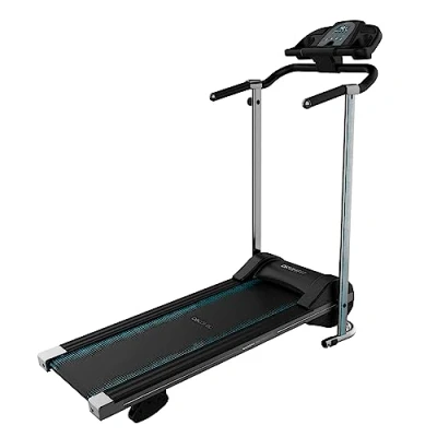 Immagine di Cecotec Nastro di Andar DrumFit WayHome 800 Prometeo. 550 W, 1 10 Km/h, 12 programmi, superficie 100x40 cm, piegatura verticale, inclinazione a 3 livelli, schermo, portabottiglia