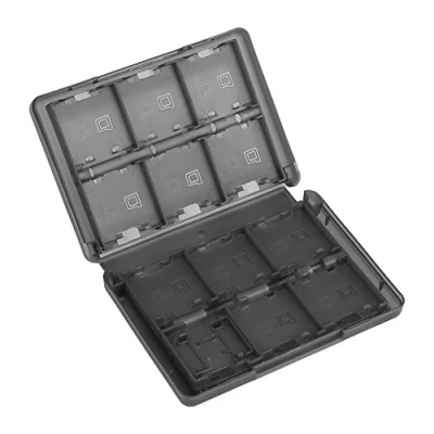Immagine di 28 in 1 PP plastica per videogiochi, 3DS DSL DSI LLL, colore: nero