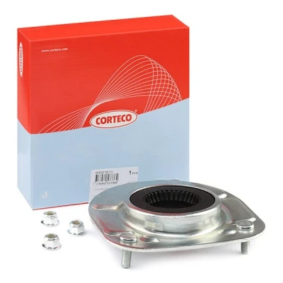Immagine di CORTECO 80001613 Supporto ammortizzatore a molla Assale anteriore bilaterale con cuscinetto sfere VOLVO: V70 2, S60 I, S80 I