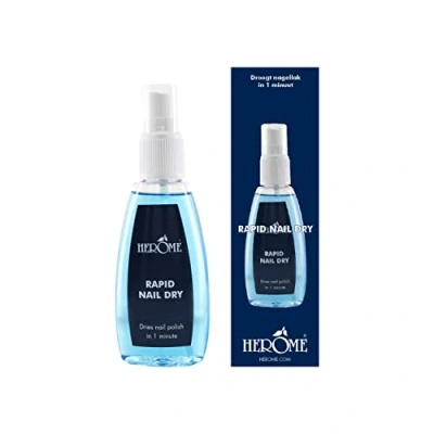 Immagine di Herome Asciuga unghie Rapido un pratico spray per ottenere asciutte e lucide in solo minuto (Rapid Nail Dry) 75ml.