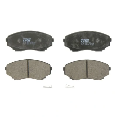 Immagine di TRW GDB1177 Kit pastiglie freno con segnalatore acustico usura accessori MAZDA: MPV 2, Serie E III Camion pianale / Telaio