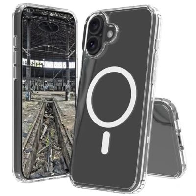 Immagine di JT Berlin BackCase Pankow Clear Backcover per cellulare Apple iPhone 16 Plus Trasparente Compatibile con MagSafe