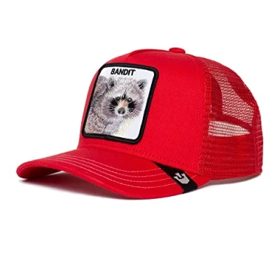 Immagine di Goorin Bros Kinder Trucker Sticky Bandit Cappellino per bambini, Taglia: One Size, Red