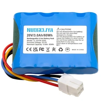 Immagine di Per Worx Landroid S300, S 390m2, Basic, S300i, S450i, S500i, S700i, WR100SI, WR101SI, WR102SI, WR103SI, WR104SI, WR105SI, WR105SI.1, WR1, WR1. 06SI, W.. Batteria agli ioni