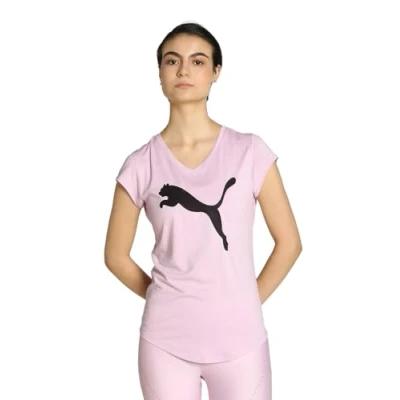 Immagine di Puma Train Favorite CAT TEE Tshirt basic, Donna, Taglia: XS, Grape mist