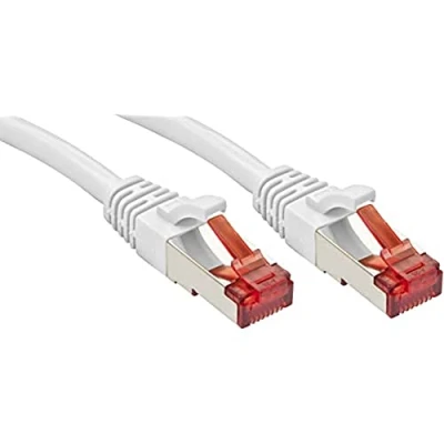 Immagine di LINDY 47795 RJ45 cavo di rete, patch CAT 6 S/FTP 3.00 m Bianco 1 pz.