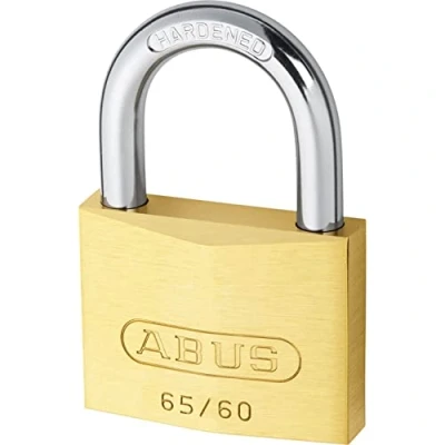 Immagine di ABUS Lucchetto in ottone 12007 con chiave unica 6602