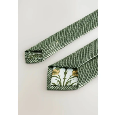 Immagine di NEXT Set con cravatta e fazzoletto da taschino Verde one size