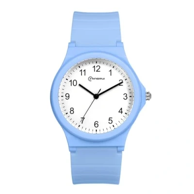 Immagine di JewelryWe Orologio da Polso in Silicone Ragazzi Analogico al Quarzo Regalo per Donna Colore Scelta