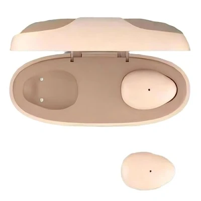 Immagine di Auricolari per dormire chi dorme sul fianco,Auricolari invisibili ultra sottili Bluetooth wireless,Mini cuffie, rumore B nascosto in ear auricolare