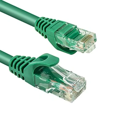 Immagine di VulTech TAAU002 UTP GR Cavo di Rete 0,25m Cat.6 Ethernet Gigabit LAN (RJ45) 10/100/1000Mbit/s Patch Compatibile con Cat.5 / Cat.5e Cat.7 24 AWG Verde