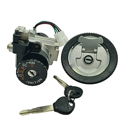 Immagine di One by camamoto Kit Serrature Completo Blocchetto Chiavi avviamento (cod 77208128 Compatibile con Kymco mouvi Euro 3 / XL 125cc 150cc RIF. Orig. 35010KKD73050M1)