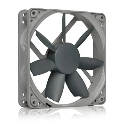 Immagine di Noctua NF S12B redux 1200 PWM, Ventola ad Alte Prestazioni, 4 Pin, RPM, per Computer desktop (120 mm, Grigio)