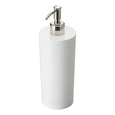 Immagine di Yamazaki Pompa per bottiglie da doccia, rotonda, colore: Bianco
