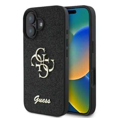 Immagine di CG Mobile Guess GUHCP16MHG4SGK Custodia rigida per iPhone 16 Plus 6,7&quot;, colore: Nero